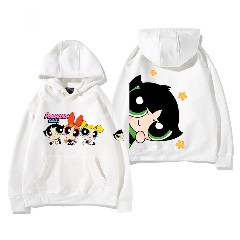 飛天小女警新款 親子情侶男女款連帽衛衣-ZUIHANG SHOP