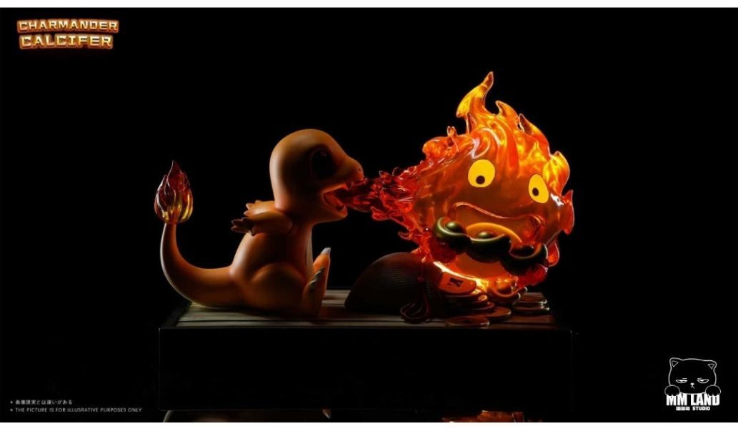 【預購】喵喵島MMLAND STUDIO 小火龍卡西法夢幻聯動