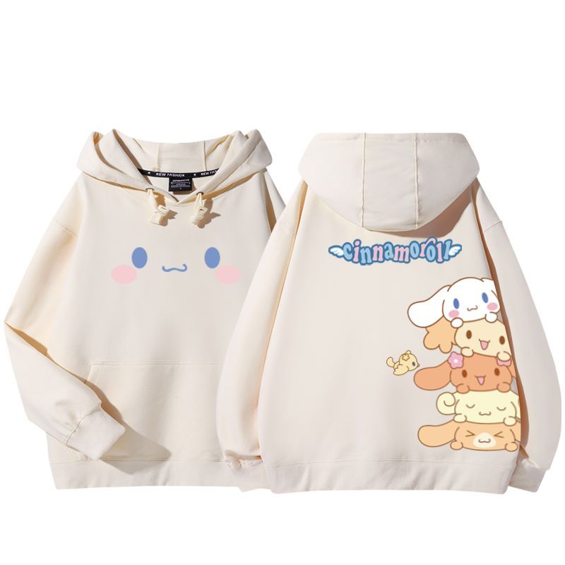 大耳狗新款 親子情侶男女款連帽衛衣