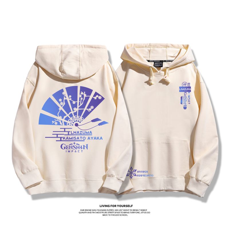 原神鐘離新款 親子情侶男女款連帽衛衣-ZUIHANG SHOP
