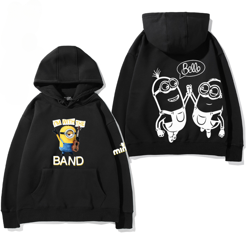 小黃人新款 親子情侶男女款連帽衛衣-ZUIHANG SHOP