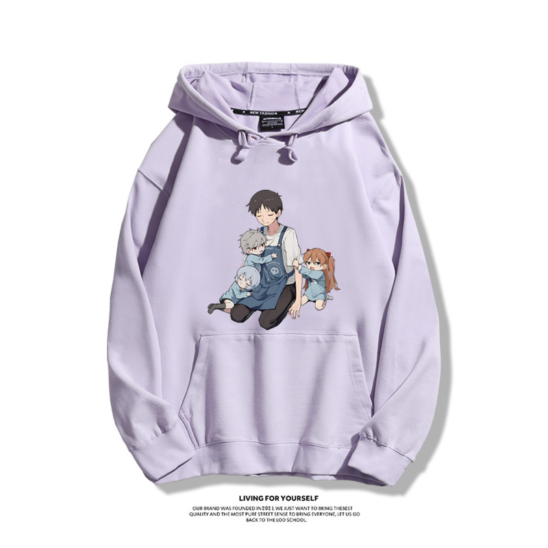 EVA新世紀福音戰士新款 親子情侶男女款連帽衛衣-ZUIHANG SHOP