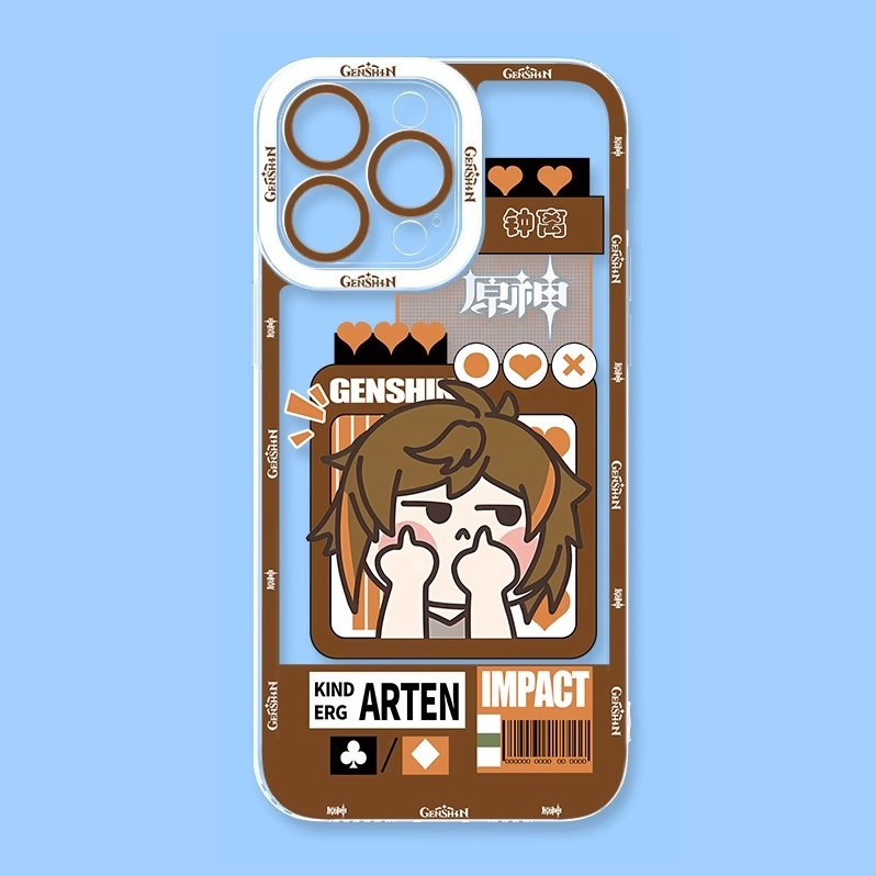 原神萌系天使眼透明防摔軟殼-ZUIHANG SHOP