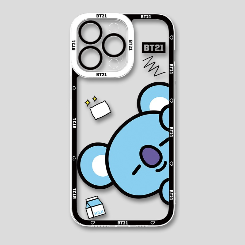 BTS防彈少年團天使眼透明防摔軟殼