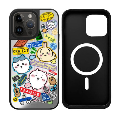 Chiikawa MagSafe 兼容鏡面強韌防摔手機殼