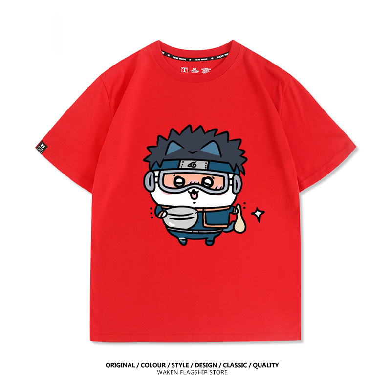 Chiikawa 2025親子情侶男女同款 印花短袖T恤