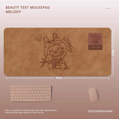 labubu拉布布 主題桌墊 布質滑鼠墊-ZUIHANG SHOP