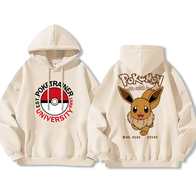 寶可夢新款 親子情侶男女款連帽衛衣-ZUIHANG SHOP