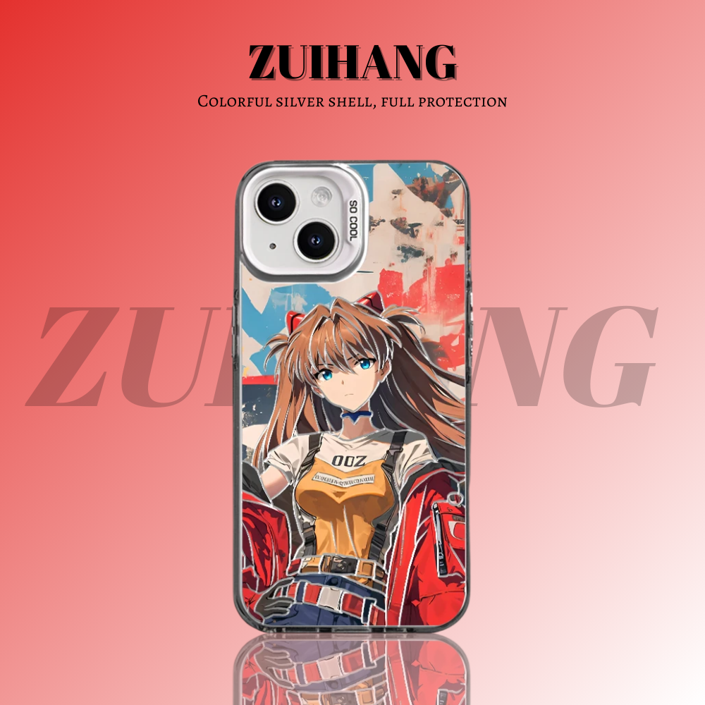 EVA新世紀福音戰士彩銀防摔手機殼-ZUIHANG SHOP