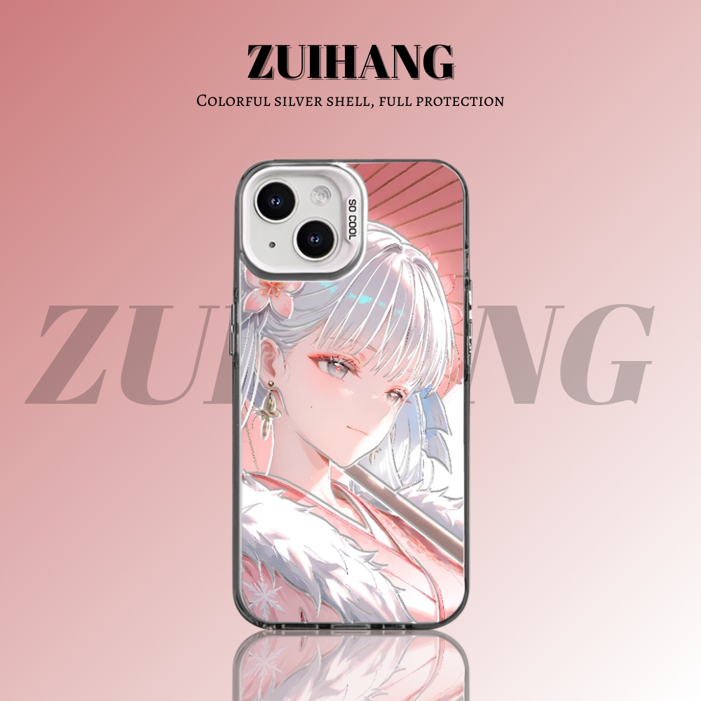 鳴潮彩銀線條漸變防摔手機殼-ZUIHANG SHOP