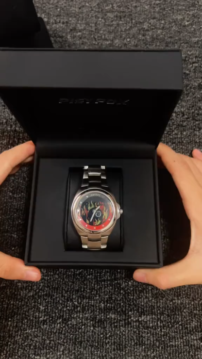 千禧復古數顯運動男士手錶 小眾潮牌石英錶