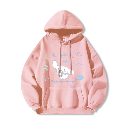 三麗鷗新款 親子情侶男女款連帽衛衣-ZUIHANG SHOP