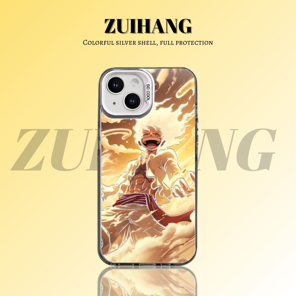 海賊王彩銀線條漸變防摔手機殼-ZUIHANG SHOP