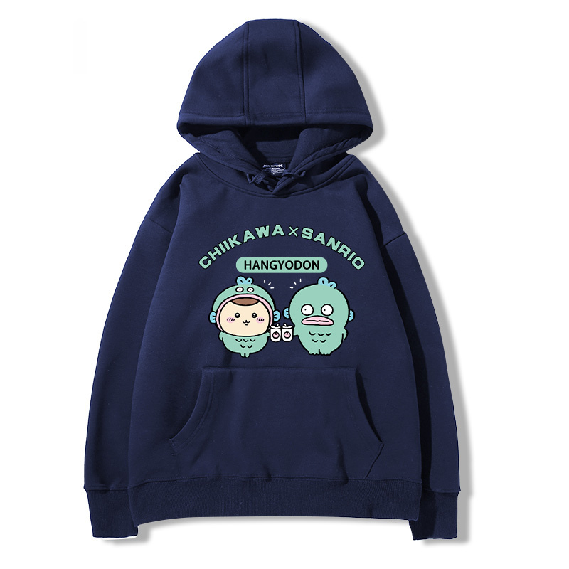 chiikawa吉伊卡哇聯名三麗歐新款 親子情侶男女款連帽衛衣-ZUIHANG SHOP