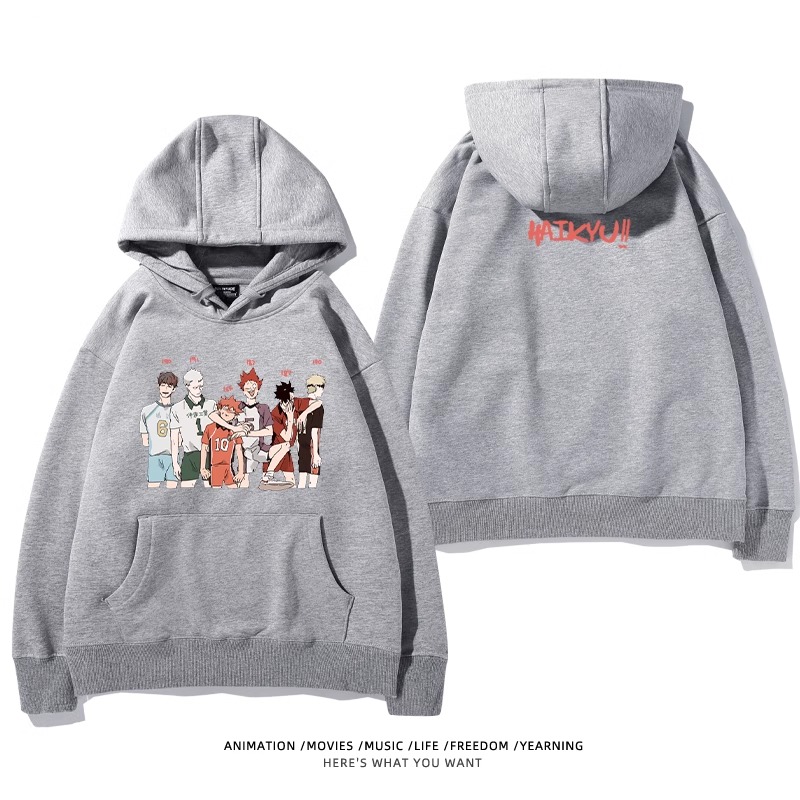 排球少年新款 親子情侶男女款連帽衛衣-ZUIHANG SHOP