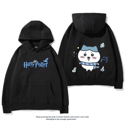 chiikawa 2025秋冬新款親子情侶裝連帽衛衣