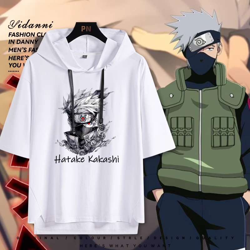 火影忍者 連帽短袖T恤