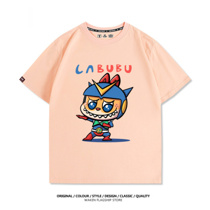 LabubuX蠟筆小新 印花短袖T恤-ZUIHANG SHOP