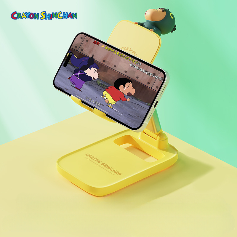 蠟筆小新恐龍 迷你金屬桌面手機支架-ZUIHANG SHOP