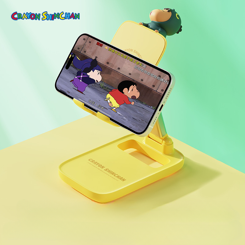 蠟筆小新恐龍 迷你金屬桌面手機支架-ZUIHANG SHOP