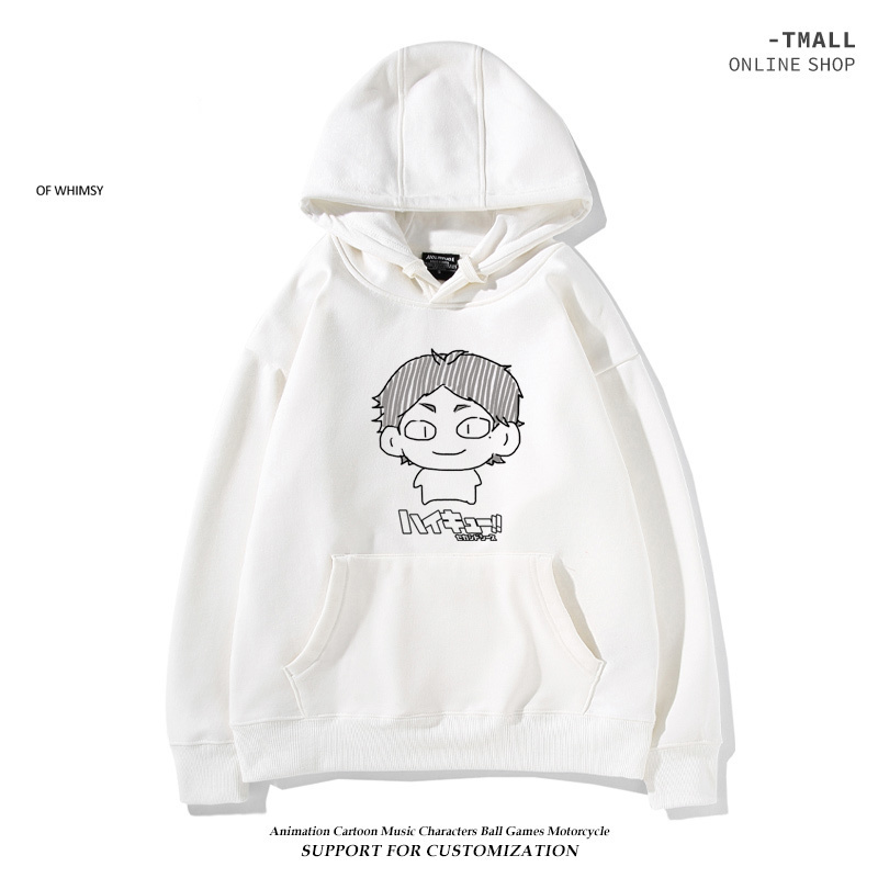 排球少年新款 親子情侶男女款連帽衛衣-ZUIHANG SHOP