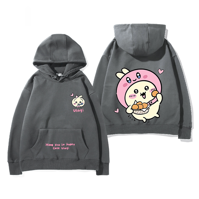 chiikawa 2025秋冬新款親子情侶裝連帽衛衣