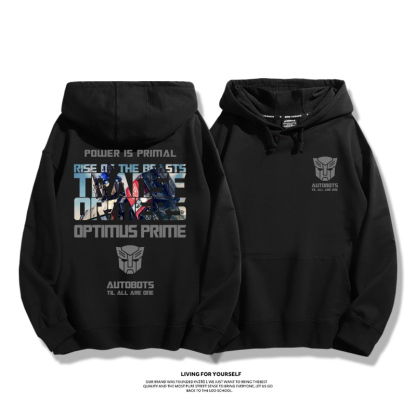 變形金剛新款 親子情侶男女款連帽衛衣-ZUIHANG SHOP
