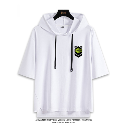 藍色監獄 連帽短袖T恤-ZUIHANG SHOP