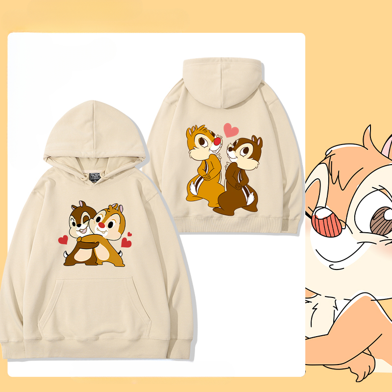 奇奇和蒂蒂新款 親子情侶男女款連帽衛衣-ZUIHANG SHOP