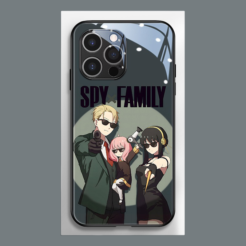 間諜家家酒新款高清全包防摔玻璃殼-ZUIHANG SHOP