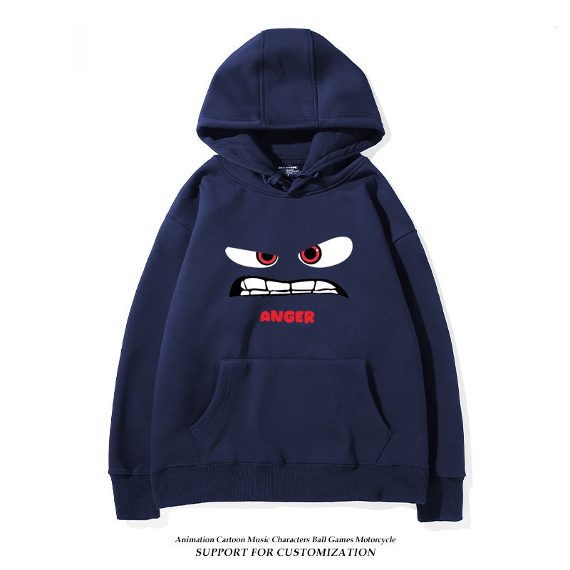 腦筋急轉彎新款 親子情侶男女款連帽衛衣-ZUIHANG SHOP