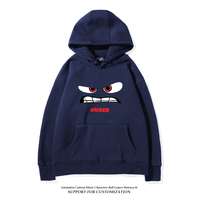 腦筋急轉彎新款 親子情侶男女款連帽衛衣-ZUIHANG SHOP