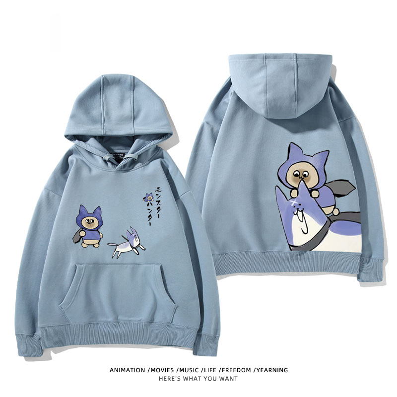 魔物獵人新款 親子情侶男女款連帽衛衣-ZUIHANG SHOP