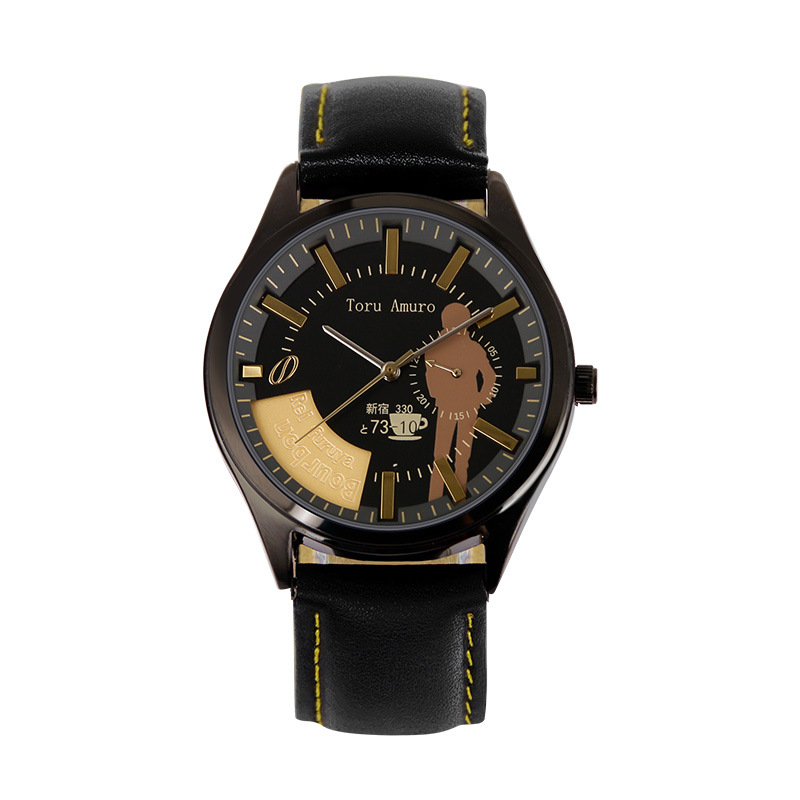 名偵探柯南系列 正版授權柯南灰原哀四針石英錶-ZUIHANG SHOP