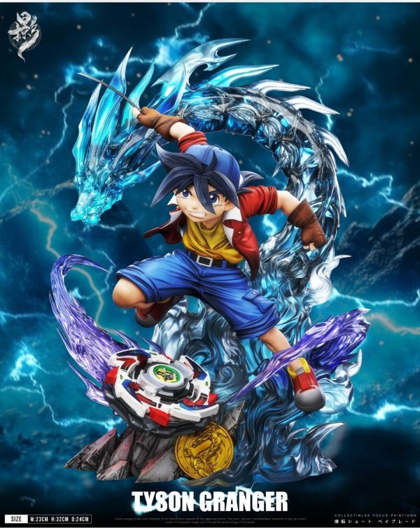 【預購】掠影Studio 童年懷舊系列001 4聖獸共鳴 戰鬥陀螺 小龍