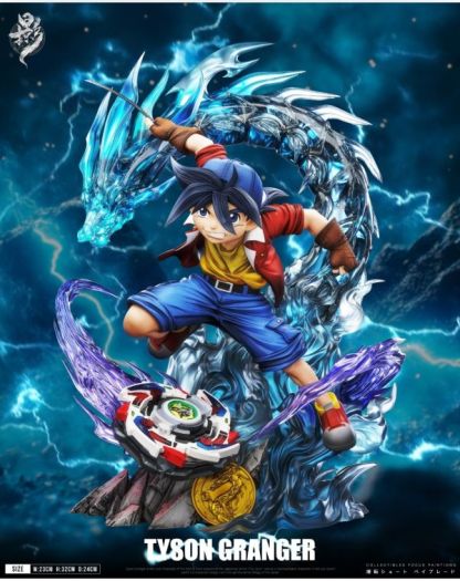 【預購】掠影Studio 童年懷舊系列001 4聖獸共鳴 戰鬥陀螺 小龍