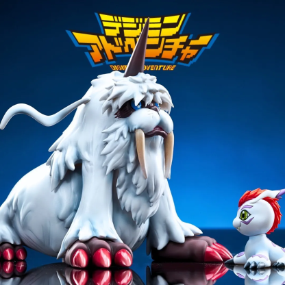 數碼寶貝 系列蒐藏雕像 海獅獸&哥瑪獸 [創世工作室]-ZUIHANG SHOP