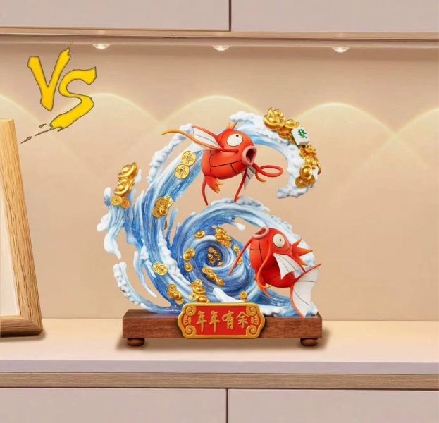 【預購】VS模玩 家居系列17 招財雙魚戲水