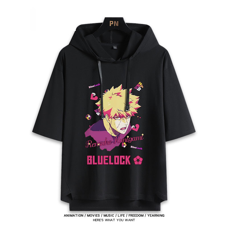 藍色監獄 連帽短袖T恤-ZUIHANG SHOP