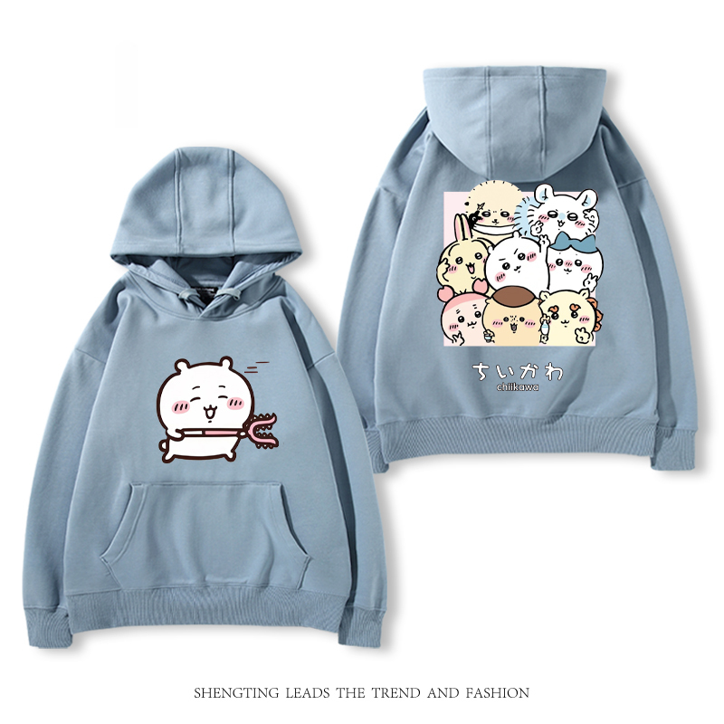 Chiikawa新款 親子情侶男女款連帽衛衣-ZUIHANG SHOP