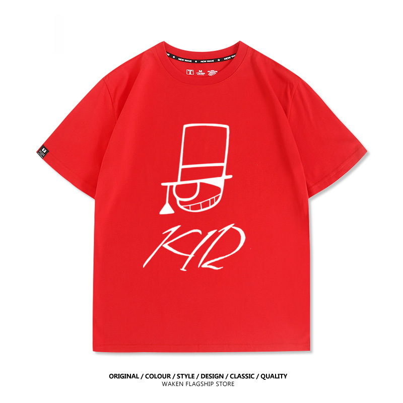 怪盜基德 2025親子情侶男女同款 印花短袖T恤