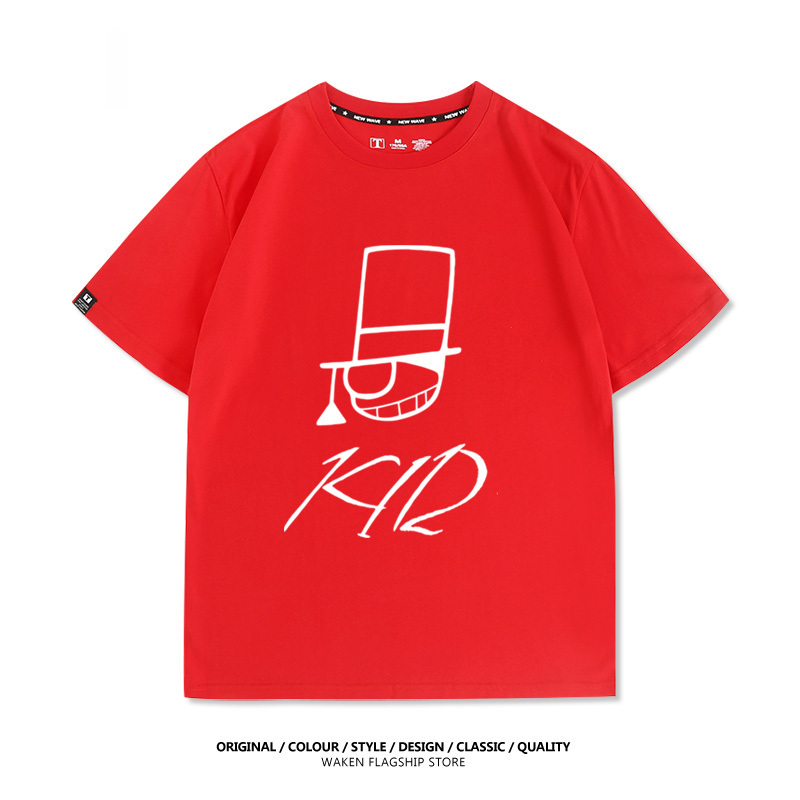 怪盜基德 2025親子情侶男女同款 印花短袖T恤