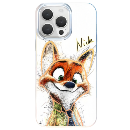 動物方城市極光金防摔手機殼