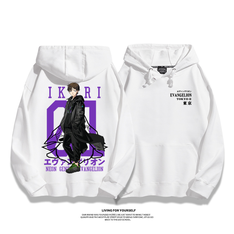 新世紀福音戰士新款 親子情侶男女款連帽衛衣-ZUIHANG SHOP