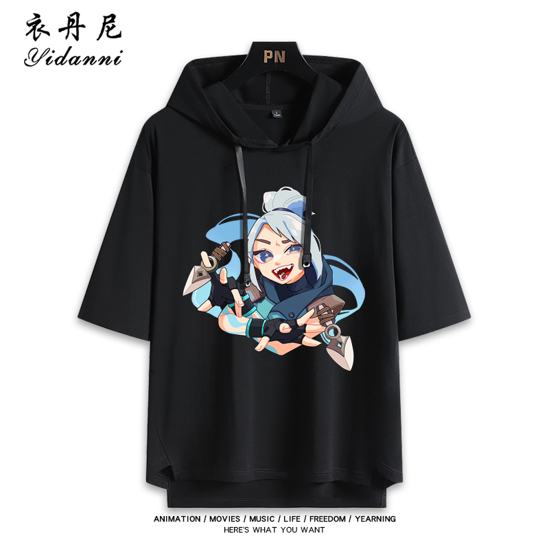 無畏契約VALORANT 連帽短袖T恤-ZUIHANG SHOP