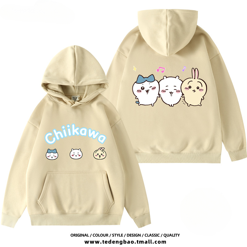 Chiikawa新款 親子情侶男女款連帽衛衣-ZUIHANG SHOP