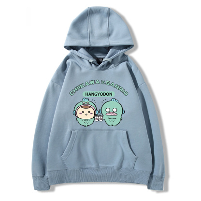chiikawa吉伊卡哇聯名三麗歐新款 親子情侶男女款連帽衛衣-ZUIHANG SHOP