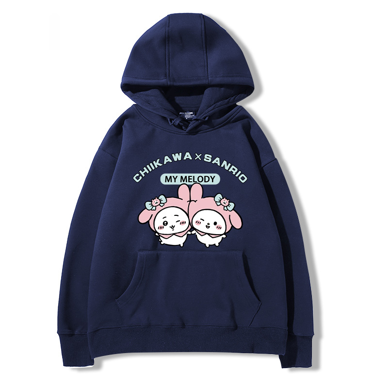 chiikawa吉伊卡哇聯名三麗歐新款 親子情侶男女款連帽衛衣-ZUIHANG SHOP