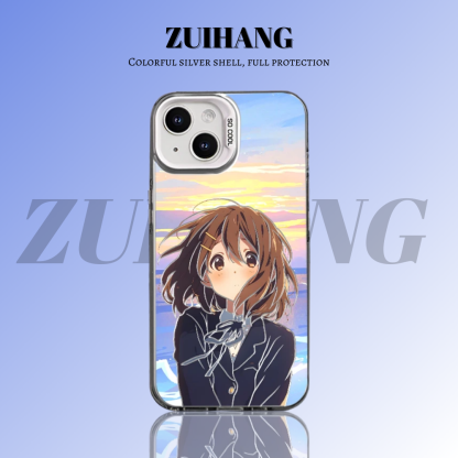 【大集合1.0】動漫彩銀線條漸變防摔手機殼-ZUIHANG SHOP