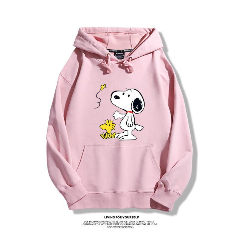 史努比 秋冬新款 親子情侶男女連帽衛衣